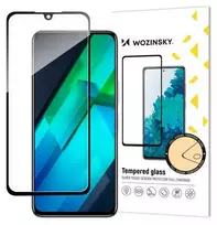 Wozinsky Infinix Note 12 G96 Full Screen Protector Full Glue Tempered Glass Black