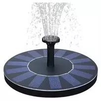CP Solar Garden Floating Fountain + Filtras