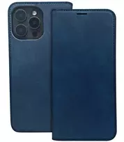 iLike Samsung Galaxy A35 5G Smart Suede Case Navy Blue