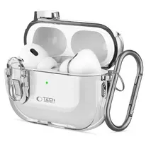 Tech-Protect Apple Slim Hook Case for AirPods Pro 1/2 - Skaidrus