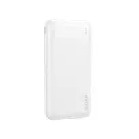 Dudao K18-1W 10000mAh Power Bank White USB-A / USB-C / Micro USB
