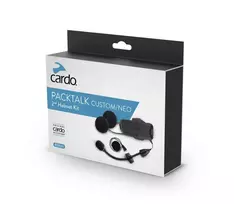Cardo PT CUSTOM 2ND HELMET KIT - Juoda