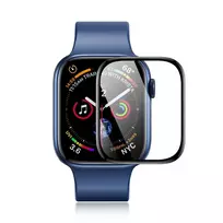 Dux Ducis LCD PMMA ekrano apsauga su rėmeliu, skirta Apple Watch 10 46 mm, juoda