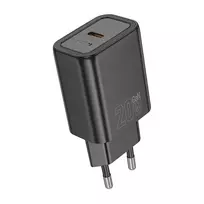 Hoco N60 Gentle Single Port PD20W Charger (EU) Black