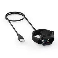 Tactical Xiaomi Mi Band 4 USB įkrovimo laidas su segtuku Juodas