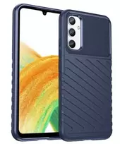 iLike Samsung Galaxy A34 5G Silicone Armor Case Blue