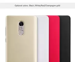 Nillkin Super Frosted Shield Case for Xiaomi Redmi Note 4 / Note 4X - Red