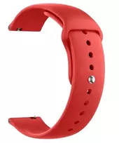 Just Must Universal JM S1 Samsung Galaxy Watch 4 dirželis 22 mm Raudonas