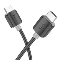 Hoco US08 HDMI 2.0 laidas 3m Juodas 4K HDR Auksuotas