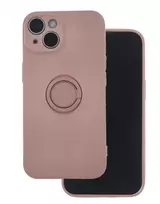 iLike Apple Finger Grip Case for iPhone 16 6.1 inch Rožinė