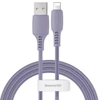 Baseus Yiven Laidas USB-A į Lightning 2.4A 1,8m Mėlyna Violetinė