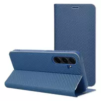 OEM Dėklas „Flip Case“ Samsung A54 5G Luna Book Carbon Blue