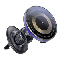YESIDO 15W Air Outlet Car MagSafe Magnetic Wireless Charging Holder Black