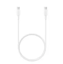 Samsung EP-DA905BWE USB-C į USB-C duomenų kabelis 3A 1m Baltas (Bulk)