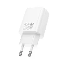 Hoco N61 Gentle PD20W+QC3.0 Įkroviklis (EU) Baltas