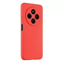 iLike Silicone Case for Xiaomi Redmi 14C 4G/14C 5G/Redmi A4/POCO C75 - Red