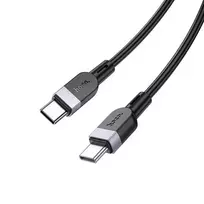 Hoco X109 Energy 60W Silicone Charging Data Cable USB-C to USB-C 3m Black