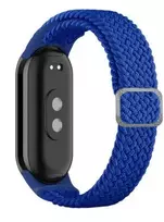 iLike Universal Mi Band 8 Wristband Bracelet Braided Fabric Strap Blue
