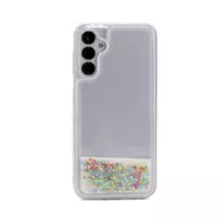 iLike Samsung Galaxy A54 5G Silicone Case Water Glitter Rainbow