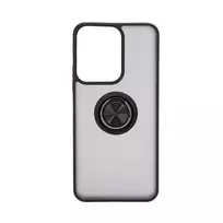 iLike Xiaomi Redmi 13C 5G hibridinis dėklas su žiedu juodas