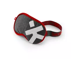 Skross Deluxe miego kaukė tamsiai pilka