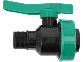 Rutulinis ventilis su filtru Flo 88981, rutulinis, vandentiekiui, 3/4" fm