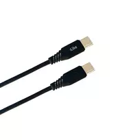 iLike Evelatus USB-C į USB-C Įkrovimo Laidas CTT01 Juodas 1m 60W