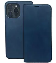 iLike Smart Suede Case for Samsung Galaxy A55 5G - Navy Blue
