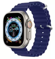 Dux Ducis Apple Silicone Strap for Apple Watch 38/40/41/42mm Navy Blue