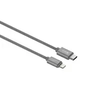 Devia Gracious USB-C į Lightning laidas 1m pilkas