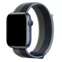 Dux Ducis Silicone Watch Band for Apple Watch 38/40/41mm Series 8/7/6/5/4/3/2/SE - Blue