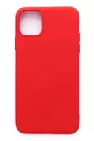 Evelatus Apple iPhone 11 Pro Max Nano Silicone Case Soft Touch TPU Red