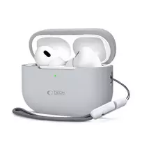 Tech-Protect Apple AirPods Pro 1 / 2 Silicone Case Gray
