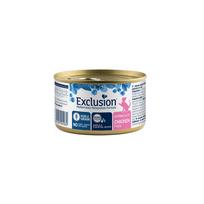 Šlapias kačių maistas Exclusion Mediterraneo Kitten, vištiena, 0.085 kg