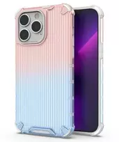 iLike Apple iPhone 14 Pro Max Pink and Blue Armored Case Protect Case