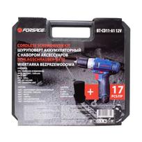Akumuliatorinis suktuvas su akumuliatoriumi Forsage F-BT-CD11-A1, 14.4 V, 1.5 Ah