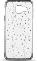 GreenGo Samsung Galaxy S7 Edge G935 TPU 3D Stars Sidabrinis Dėklas