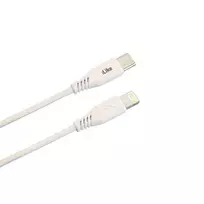 iLike įkrovimo laidas Type-C į Lightning CTL01 Baltas