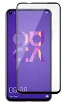 iLike Grūdinto stiklo ekrano apsauga, skirta Huawei Nova 5T, 2.5D juodas rėmelis, pilni klijai, 9H kietumas, 0,3 mm, juoda