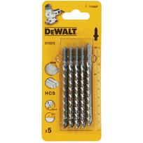 Siaurapjūklių peiliukas Dewalt DT2075-QZ, anglies plienas, 68 mm, 5 vnt.