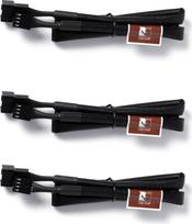 Skysčio aušinimo sistemos priedas Noctua NA-SEC3 4-Pin PWM Extension Cable 60cm, 60 cm, juoda sp., 3 vnt.