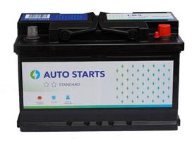 Akumuliatorius Auto Starts Standart, 12 V, 72 Ah, 680 A