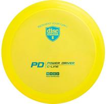 Diskgolfo diskas Discmania Distance Driver C-Line PD 10/4/0/3 851DM372114Y, geltona sp.