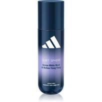 Adidas Vibes Quiet Sphere kvapioji kūno ir plaukų dulksna moterims 236 ml