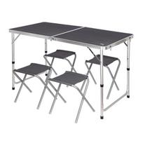Turistinis baldų komplektas Nils Camp Table With Stools NC1633