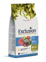 Sausas šunų maistas Exclusion, tunas, 3 kg