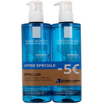 Veido prausiklis, rinkinys La Roche-Posay Effaclar Purifying, 400 ml, 2 vnt.