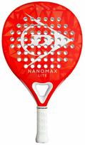 Padelio raketė Dunlop Nanomax Lite, balta sp./raudona sp.
