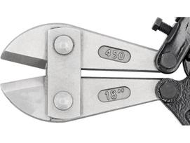 Armatūros žirklės Vorel 49771, tiesaus kirpimo, 450 mm