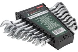 Terkšlinių kombinuotų raktų rinkinys Rockforce RF-51092, 250 mm, 8 - 19 mm